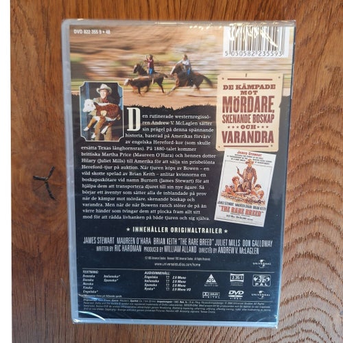James Stewart - Rancho River - DVD - Samlarobjekt - Retro - Oöppnad