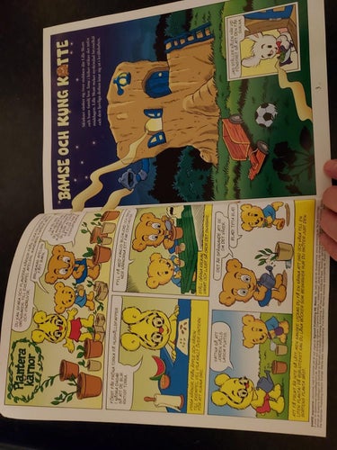 BAMSE Sagoserier Kung Kotte EGMONT Mått: 21 cm x 28 cm