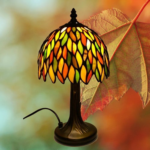 Stained Glass Table Lamp "Autumn"