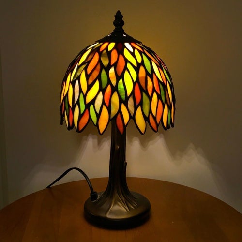 Stained Glass Table Lamp "Autumn"