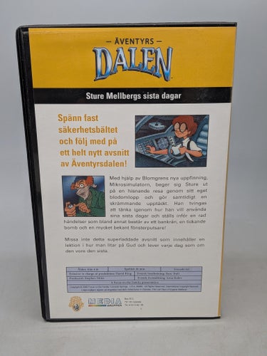 Äventyrs Dalen - Sture Mellbergs sista dagar - Svenskt tal - VHS