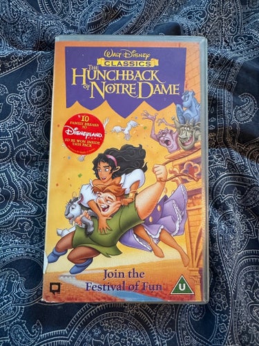 Disney Klassiker - The Hunchback of Notre Dame - VHS Ringaren i Notre Dame