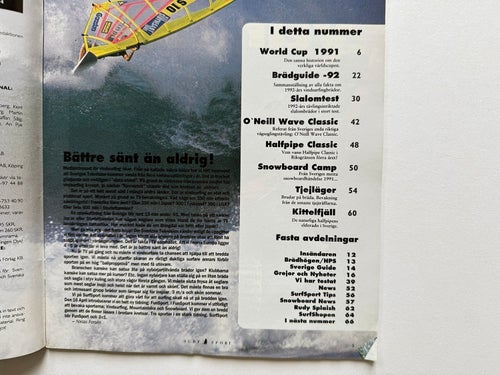 SurfSport Magazine #1 - 1992