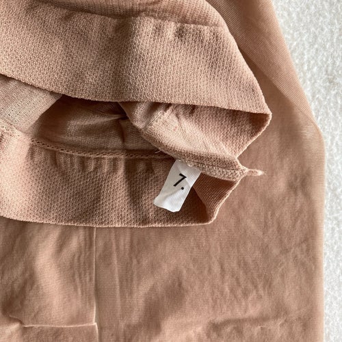 5 par strumpbyxor - Beige och Svart - Storlek large