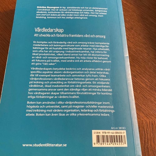 Vårdledarskap - Kristina Rosengren