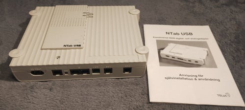 Telia NTab USB ISDN digital- och analogadapter - AM