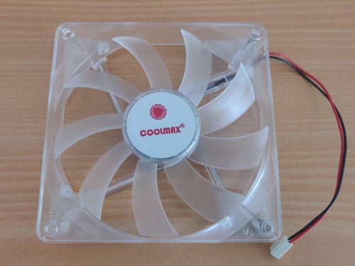 Coolmax High Speed Fan 13525HH12B-178 135mm*25mm 0.6A 12V 2-Pin NY