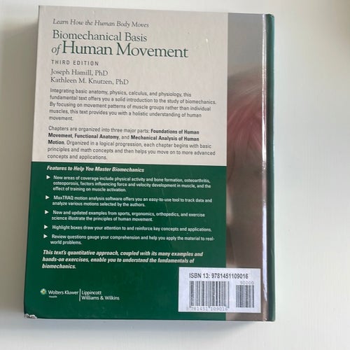 Biomechanical Basis of Human Movement av Joseph Hamill, Kathleen M. Knutzen,