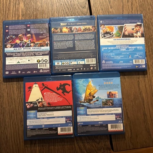 Blu-ray-filmer: Spies in Disguise, Asterix: The Secret of the Magic Potion,