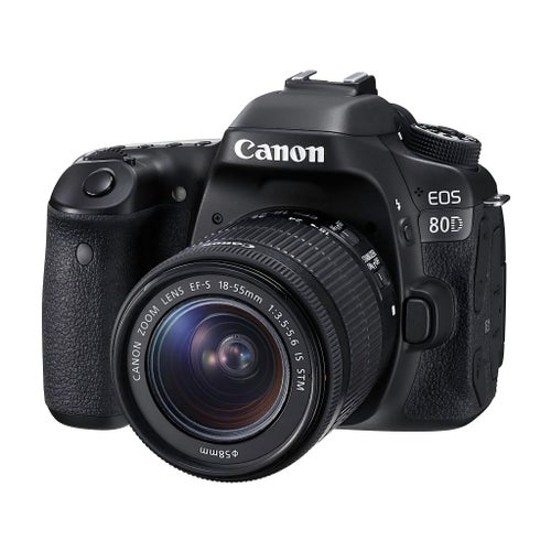 Canon EOS 80D DSLR + 18-55mm