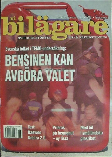 Vi bilägare 1998/6.Renault Clio. Daewoo Nubira 1.6. VW Polo.Seat Cordoba.