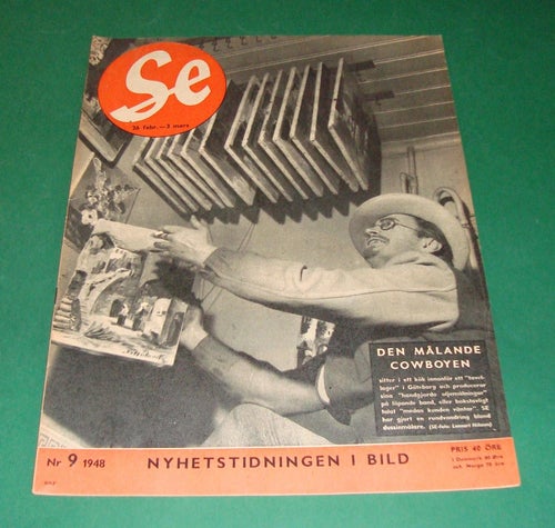 SE nr 9 1948 - "Dussinmålare" (Göteborg), Grekland m.m.