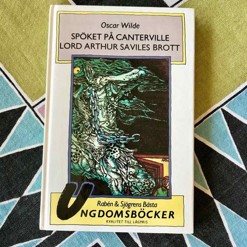 SPÖKET PÅ CANTERVILLE LORD ARTHUR SAVILES BROTT Oscar Wilde 1989