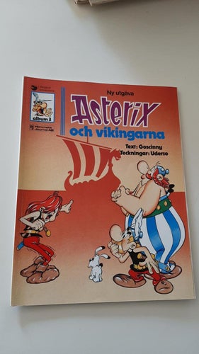 ASTERIX OCH VIKINGARNA NR 3 1991 NY UTGÅVA I FINT SKICK