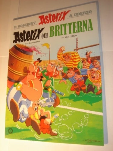 Asterix 05 - Asterix och britterna ALBUM NY OLÄST 2019