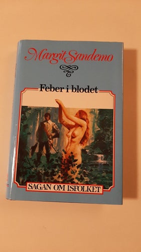 SAGAN OM ISFOLKET 12 FEBER I BLODET INB M.OMSLAG MARGIT SANDEMO I FINT SKICK