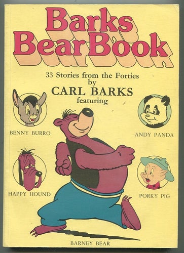 Carl Barks -Barks bear book Disney Andy Pandy, Barney Bear