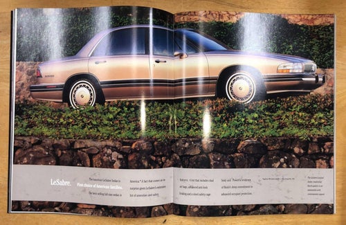 Försäljningsbroschyr Buick 1994