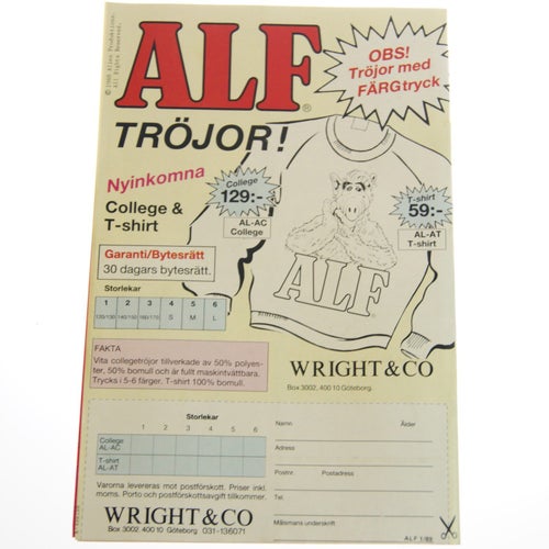 Alf - 1989 - NR 1