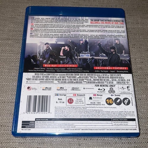 Straight Outta Compton - Director's Cut (Blu-ray) Rental Copy