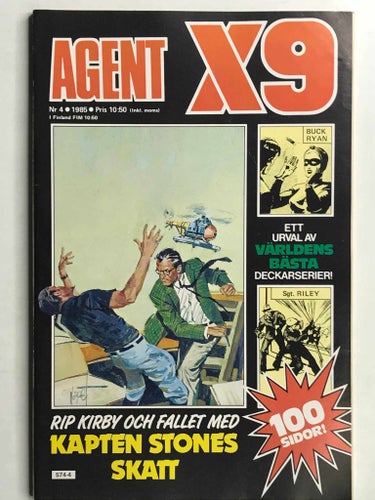 Agent X9 - 1985:4 OLÄST