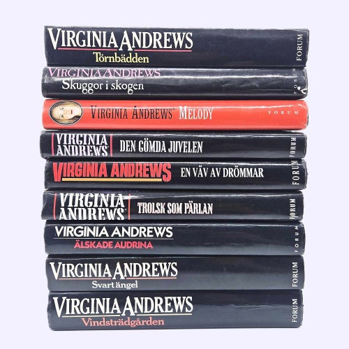 Virginia Andrews - bokpaket med 16 böcker