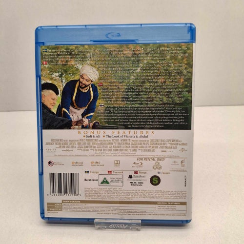 Victoria & Abdul - Blu-ray film, Svensk text, Fint skick