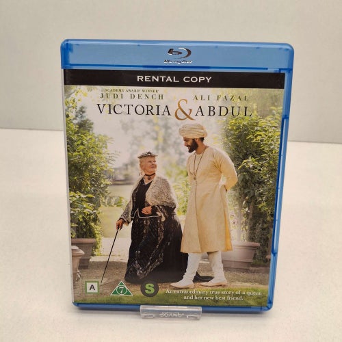 Victoria & Abdul - Blu-ray film, Svensk text, Fint skick