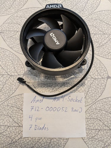 New AMD Wraith Stealth Cooler