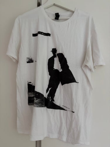 Peter LeMarc - Gildan vit t-shirt, storlek L