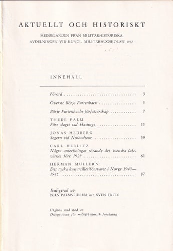 Aktuellt & Historiskt 1967