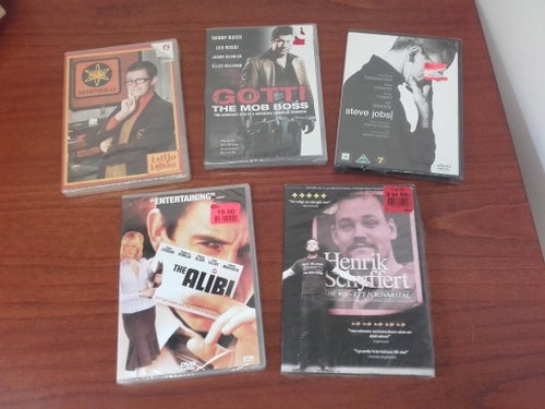 5 st DVD filmer
