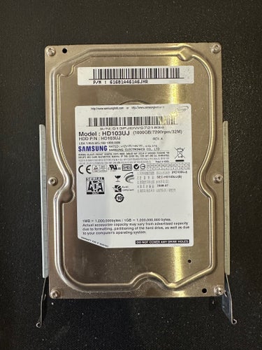 Samsung HD103UJ hårddisk 1000GB