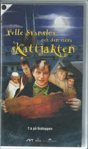 PELLE SVANSLÖS OCH DEN STORA SKATTJAKTEN ( VHS FILM ! )
