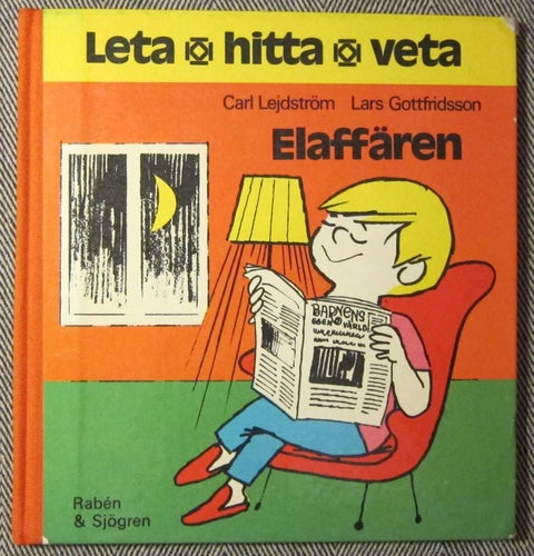 Leta hitta veta Elaffären 1972 Carl Lejdström Raben & Sjögren