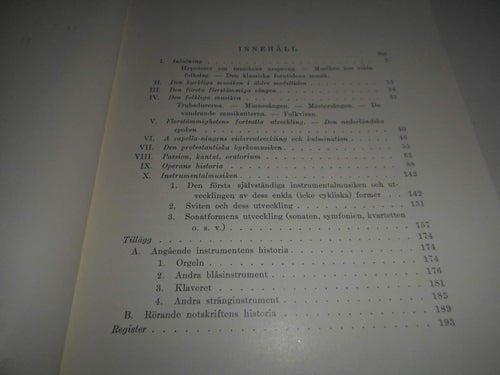 Musikens historia intill Beethoven (hft) 1926 illustrerad
