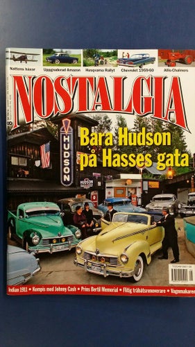 Nostalgia nr 8 2007: Volvo Amazon 1957-1970, Hudson, Chevrolet 1959-1960