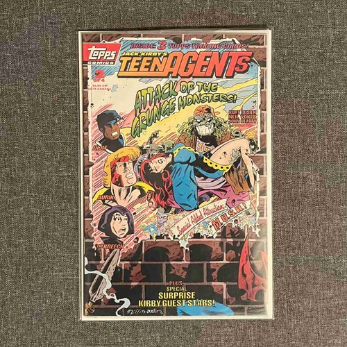 Jack Kirbys Teen Agents #2 (1994)(Sealed)