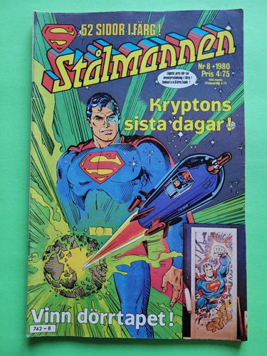 Stålmannen nr 8 från 1980