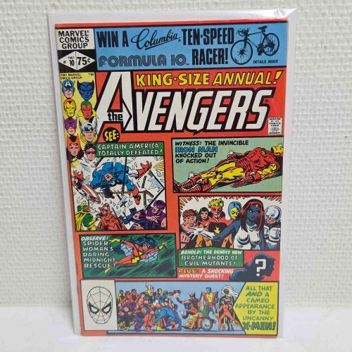 The Avengers King-size annual #10 1981 serietidning 1st Rogue 1st Mystique cover