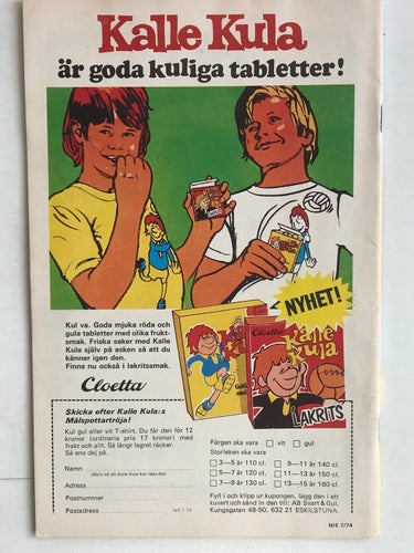 91:an - 1974: 7 FN-VF med tävlingskupong