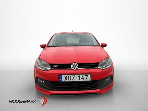 Volkswagen Polo 1.2 TSI 90hk R-Line P-Sensorer Farthållare