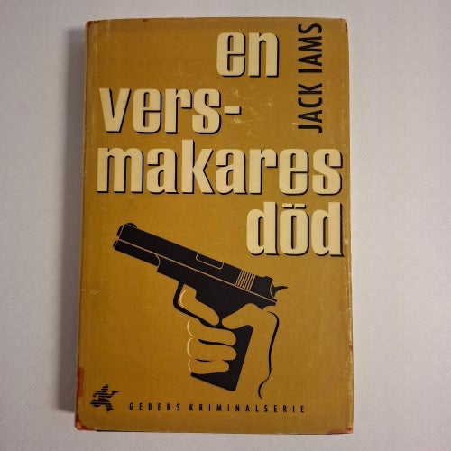Jack Iams - En versmakares död (inb) 1951 Gebers kriminalserie