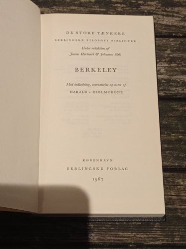 Berkeley - Harald v. Hielmcrone - 1967