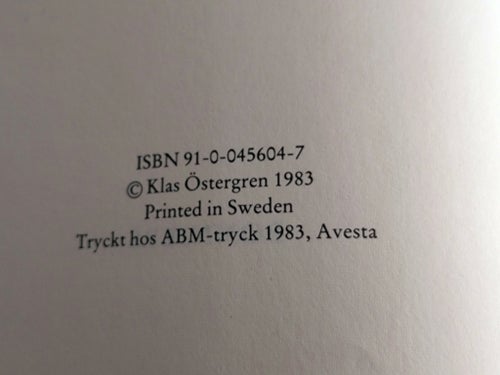 Fattiga riddare och stora svenskar av Klas Östergren, 1983