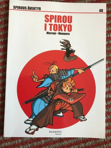 SPROU 48: Spirou i Tokyo av Morvan och Munuera, 2006