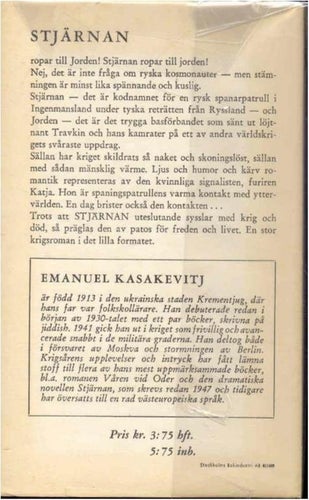 Stjärnan - Emanuel Kasakevitj - Fröleens (1961)