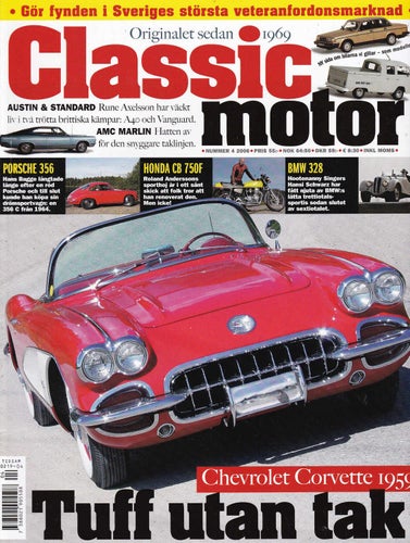Classic 2006-4 Corvette 1959.Porsche 356.Fiat 2100.VW Typ 3.BMW