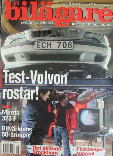 Vi bilägare 1998/18.Mazda 323F.BMW 530d.Landrover D.BMW M5.