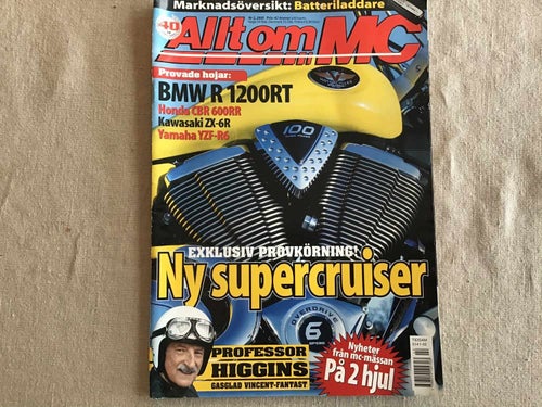 ALLT OM MC NR 2 2005 VICTORY,KAWASAKI ZX,HONDA CBR 600RR,SUZUKI CHOPPER